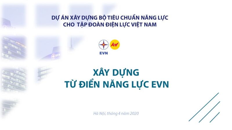 Xây dựng Từ điển Năng lực Tập đoàn Điện lực EVN